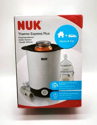 NUK Thermo Express Plus Flaschenwärmer | schnelles und schonendes Erwärmen, weiß - Bild 1 von 4