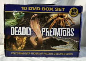 Deadly Predators Wildlife Documentary Series 10 Disc Box Set (DVD, 2004, R4) - Picture 1 of 23