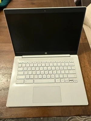 HP CHROMEBOOK 14" 14A-NE0013DX INTEL CELERON N4120 4GB RAM 64GB EMMC FOR PARTS - Image 1 of 4