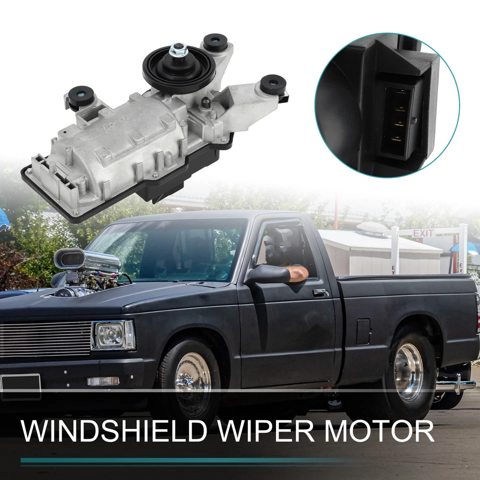 Front Windshield Wiper Motor for Chevrolet S10 Blazer 1984-1993 88961296/2206291 - Image 1 of 4