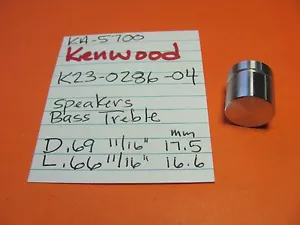 📈KENWOOD K23-0286-04 ALTOPARLANTI MANOPOLA ALTI BASSI KA-5700 AMPLIFICATORE INTEGRATO - Foto 1 di 3