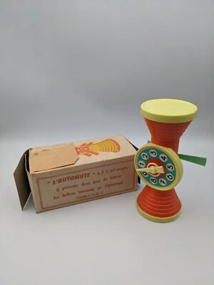 Jouet ancien L'automate A.R.1 loterie loto jeu de hasard 1950 - Photo 1/4