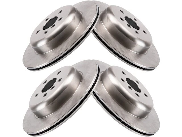 Juego de rotor de freno trasero TRQ para BMW 540d xDrive 2018 55YQHD Foto 1 de 1