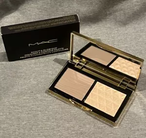 MAC Sculpt & Glow Duo Highlight & Contour Palette GLEAM & OMEGA 2 Shades BNIB - Picture 1 of 6