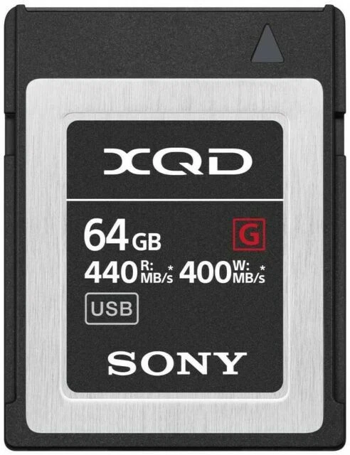 Sony Professional XQD G Series 64GB Memory Card - (QDG64FJ)