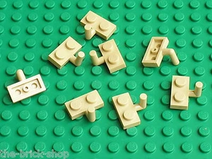 Plaques plates beiges avec crochet LEGO tan Plate ref 4623 - Imagen 1 de 1