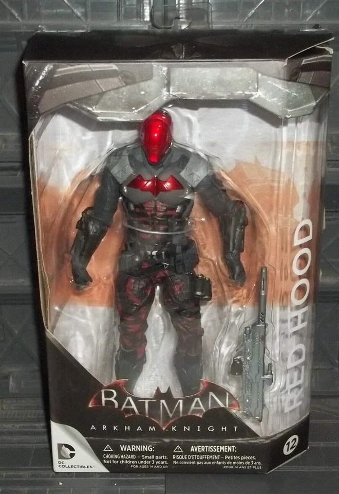 dc direct  COLLECTIBLES  ARKHAM  KNIGHT SERIES RED HOOD # 12   FIGURE - Image 1 of 1