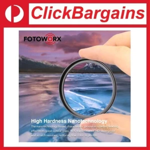 Fotoworx 40.5mm NANO MC-UV Slim Camera Filter 16 layers 40.5 mm German Glass - Picture 1 of 14