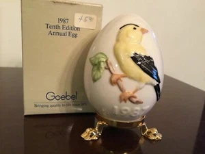 Colección anual de aves Goebel 1987 nuevo/en caja envío gratuito - Imagen 1 de 1