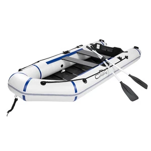 Bote inflable para 4 personas botes de pesca bote bote bote bote kayak balsa con bolsa de transporte 10 pies - Imagen 1 de 16