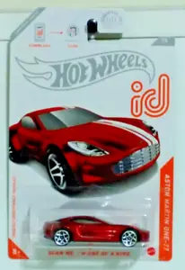 2020 Hot Wheels Aston Martin One-77 ID CHASE Kartenchip Spectrafleme rot SCHÖN! - Bild 1 von 2