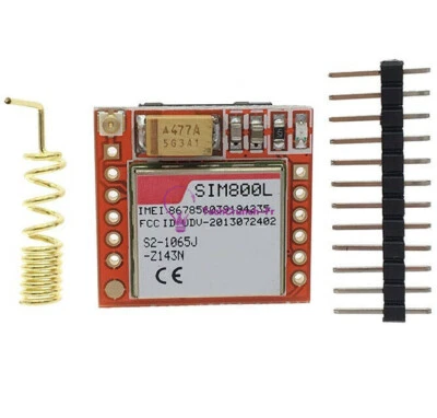 SIM800L GPRS GSM Module Micro SIM Card Board Quad-band TTL Serial Port