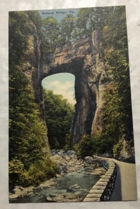 Ponte Naturale, Virginia. Cartolina postale (D3) - Foto 1 di 2