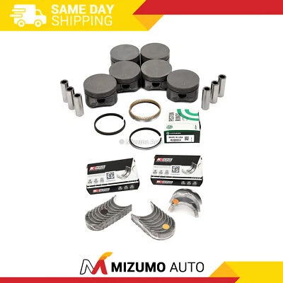 Подшипники основного стержня поршней подходят для 97–09 Mazda Ford Mercury 4,0 л V6 SOHC 12 В VIN K E - Изображение 1 из 4