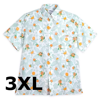 Disney Parks Reyn Spooner Orange Bird Woven Camp Shirt 3XL Disney World EPCOT - Image 1 of 4