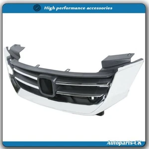 Parachoques delantero cromado parrilla superior para Honda Accord sedán 2013 2014 2015 - Imagen 1 de 8