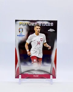 2024 Topps Chrome Euro #126 Jakub Kiwior - Future Stars - Bild 1 von 2
