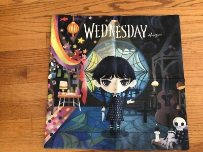 Funda de almohada Wednesday Addams 17x17”, ¡realmente genial! Decoración Halloween! Foto 1 de 2