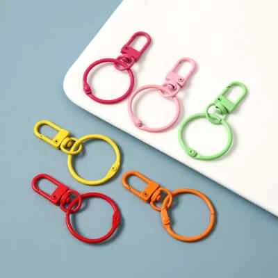 1/2/5/ 10 / 20 Stück bunte Runde Buch Kreis Schlüsselanhänger - Bild 1 von 4