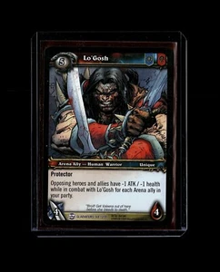 WoW TCG Lo'Gosh 148/208 Blood of Gladiators Epic Unique Ally - Picture 1 of 1