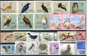 Tematica Uccelli annate e nazioni varie - 116 pezzi ** (m1725) - Imagen 1 de 5