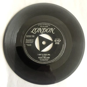 RICKY NELSON - I GOT A FEELING / SOMEDAY LONDON 45-HL-P 8732 - Picture 1 of 2