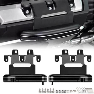 Flip-out Adjustable Highway Footpegs Fit for Honda GoldWing GL1800 F6B 2018-2025 - Picture 1 of 13