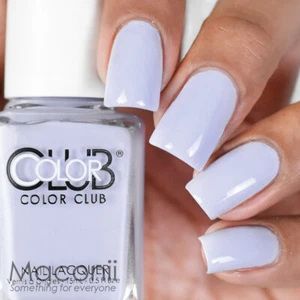 Color Club Holy Chic! - Pastel Light Blue-Purple Creme Cream Nail Polish 1040 - Picture 1 of 1