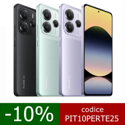 Xiaomi Redmi Note 14 5G Smartphone 8G+256GB 108MP NFC 5110mAh 6,67“120Hz Globale - Immagine 1 di 4