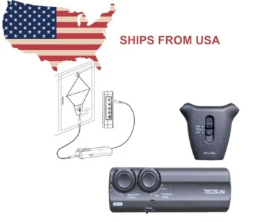 Antena de bucle activo TECSUN AN-48x para onda larga, AM / onda media y onda corta Foto 1 de 4