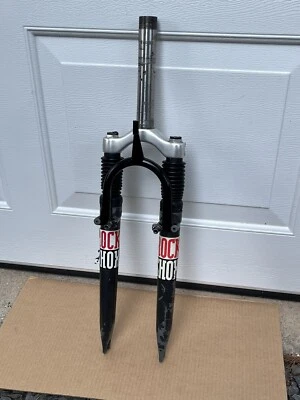 Vintage Rock Shox Mag Fork 1 1/8 Threaded 6.5” PARTS OR REPAIR Vintage Mtb - Image 1 of 4