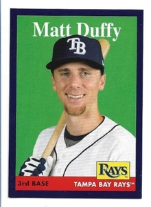 Matt Duffy 2019 Topps Archives púrpura #10/175 Tampa Bay Rays - Imagen 1 de 2