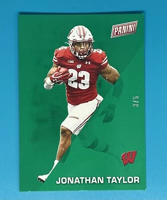 2022 Panini Father's Day - #40 Jonathan Taylor Badgers /5 - Image 1 of 2