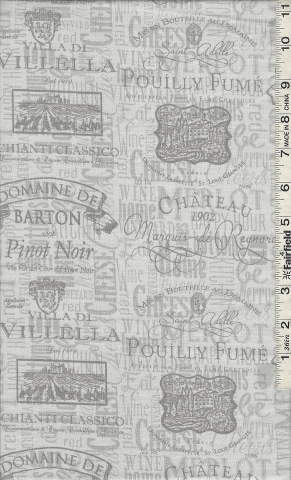 Henry Glass Wine Night Corks Bottles Grapes Coordinating Fabrics SOLD SEPARATELY - Image 1 of 1