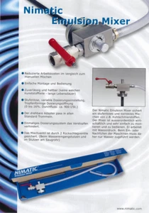 Lubrificante refrigerante miscelatore emulsione Nimatic Emulsion Mixer A-900 A-1000 - Foto 1 di 9