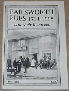 FAILSWORTH PUBS 1731-1995 Inns Alehouses Hotels History Beer Oldham Lancashire - Imagen 1 de 1