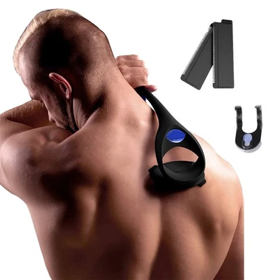 YOUKUKE Rückenrasierer für Männer Haarentfernungsset Behaarter Selbstpflegewerkzeug