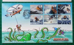 2008 Phil Stamp FDC GA No.3 Rescue At Sea No.55 of Ltd Ed of 100 - Picture 1 of 3