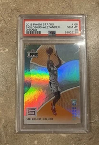 2018 Panini Status Orange #106 Shai Gilgeous-Alexander Rookie RC PSA 10 - Bild 1 von 2