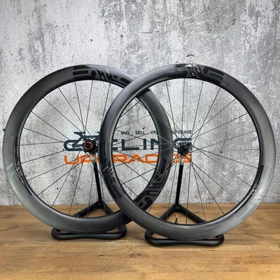 New Takeoff! Enve SES 4.5 Innerdrive Carbon Tubeless Hookless Wheelset 700c - Image 1 of 4