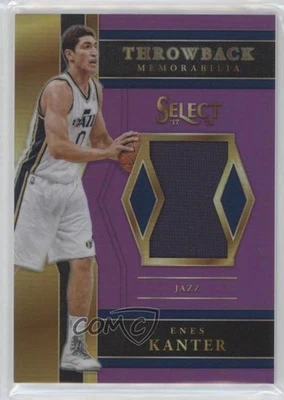 2017-18 Panini Select Throwback Memorabilia Purple Prizm /99 Enes Kanter #TM-EKT - Image 1 of 2