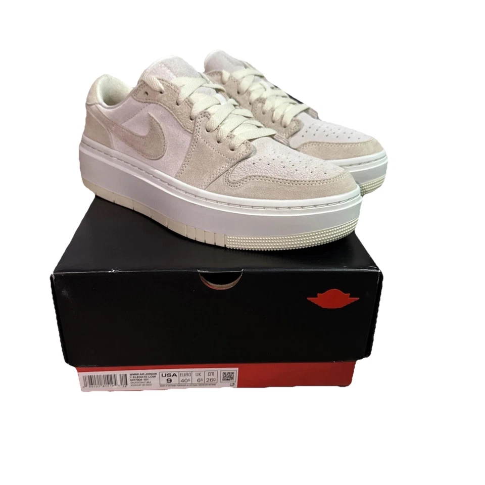 [DH7004-101] Mujer Air Jordan RETRO 1 ELEVATE LOW 'Coconut Milk' (W) Foto 1 de 4