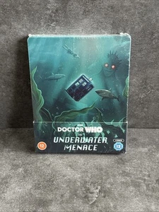 Doctor Who The Underwater Menace Steelbook Limited Edition Blu-ray Sealed BBC DR - Picture 1 of 4