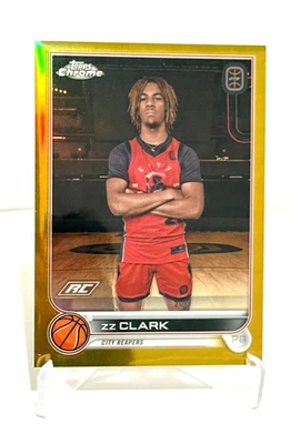 #'d /50! ZZ Clark 2023 Topps Chrome OTE Gold Refractor #'d 38/50 - Image 1 of 2