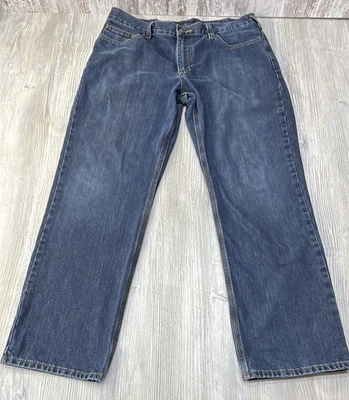 Carhartt Jeans Men's Size 36x32 Relaxed Fit Straight Leg Blue Denim BD1483-M - Image 1 of 4