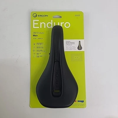 Ergon SM Enduro Saddle - Stealth, Mens, Small/Medium - Image 1 of 4