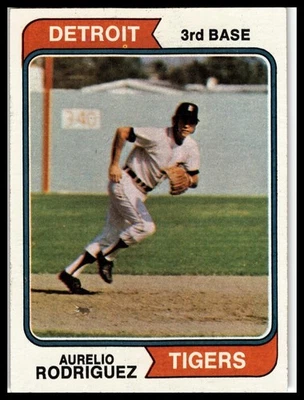 1974 Topps #72 Aurelio Rodriguez - Image 1 of 2