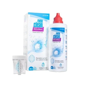 Limpiador de lentes de contacto escleral Avizor Ever Clean 300 ml peróxido sin conservantes - Imagen 1 de 5