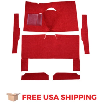 ACC FITS 1960-65 Mercury Comet 2DR Sedan Auto Bench Seat Cut & Sewn Loop Carpet Foto 1 de 3