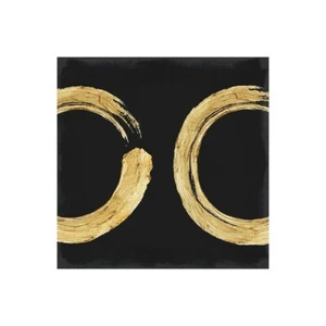 Impresión sobre Lienzo En Papel Cartel O Cuadro Roberts Ellie Oro Zen Círculo On - Imagen 1 de 2